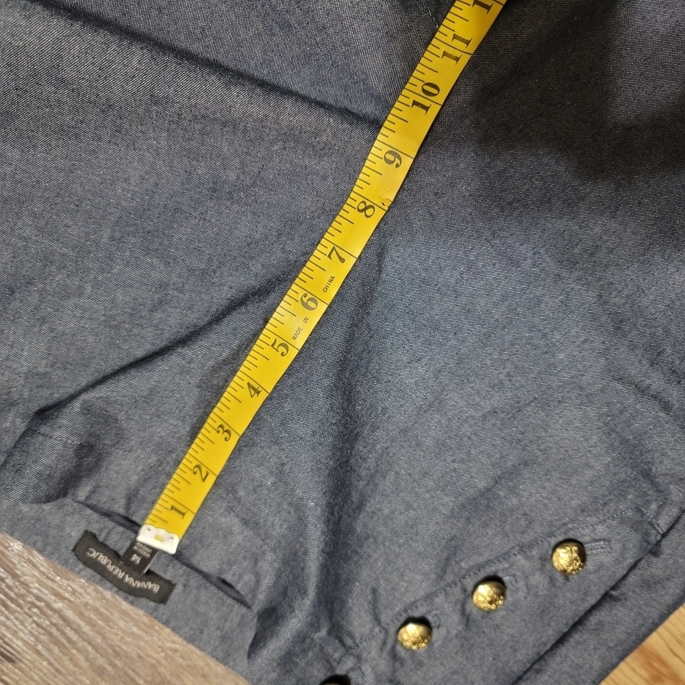 Banana Republic Womens Slate Blue Dress Pants - Picture 5 of 10